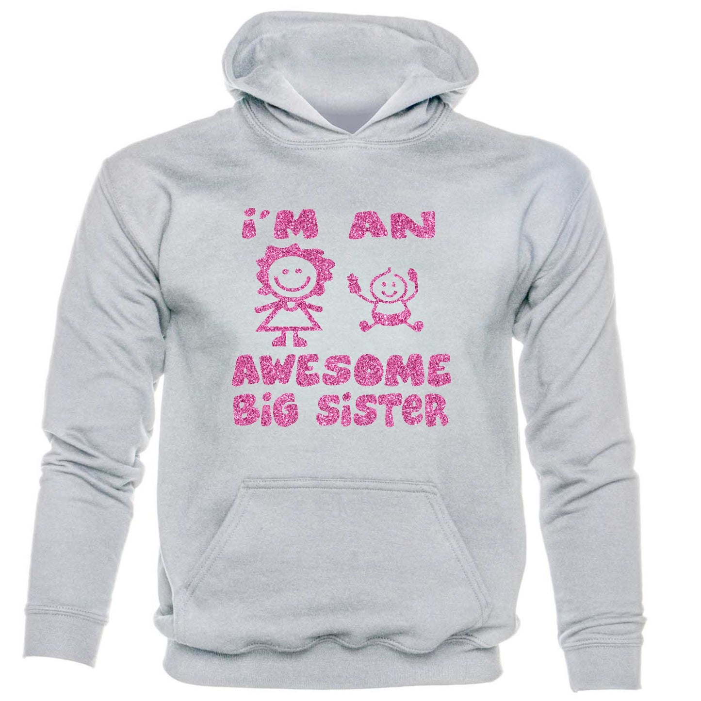 I'm The Awesome Big Sister kids hoodie