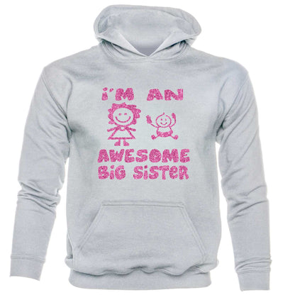 I'm The Awesome Big Sister kids hoodie