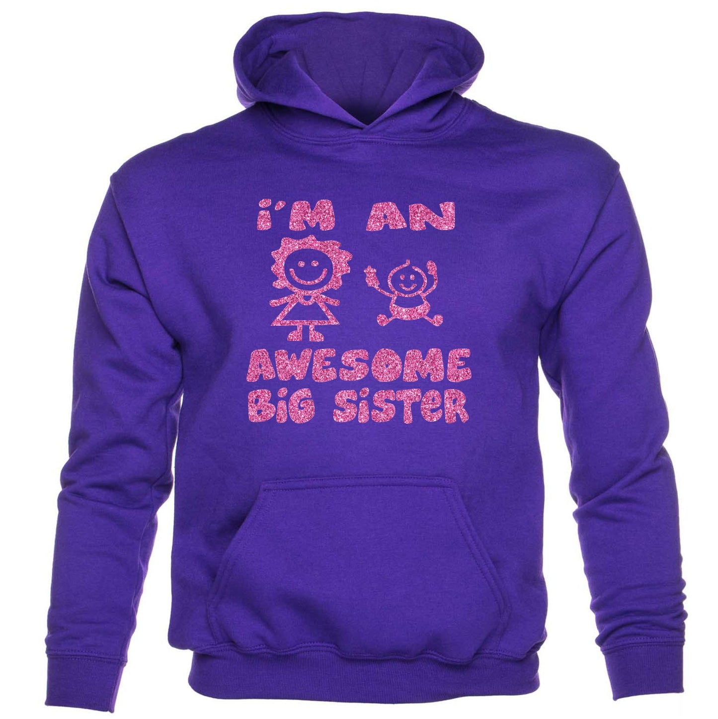 I'm The Awesome Big Sister kids hoodie