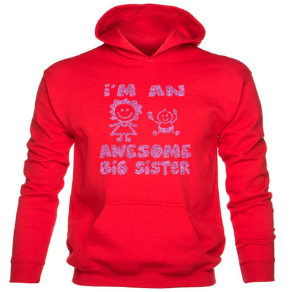 I'm The Awesome Big Sister kids hoodie