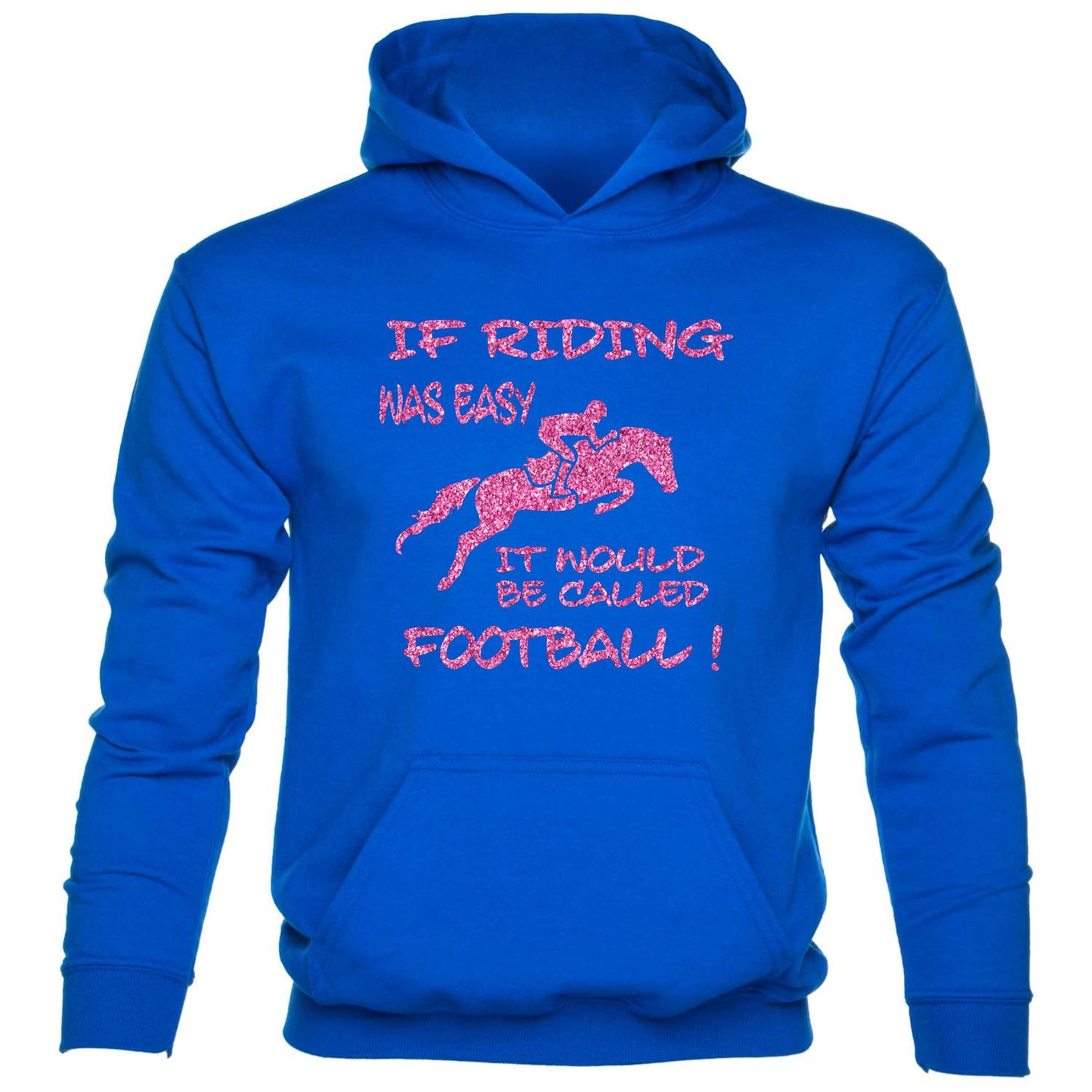 If Horse Riding Was Easy Be Football kids hoodie
