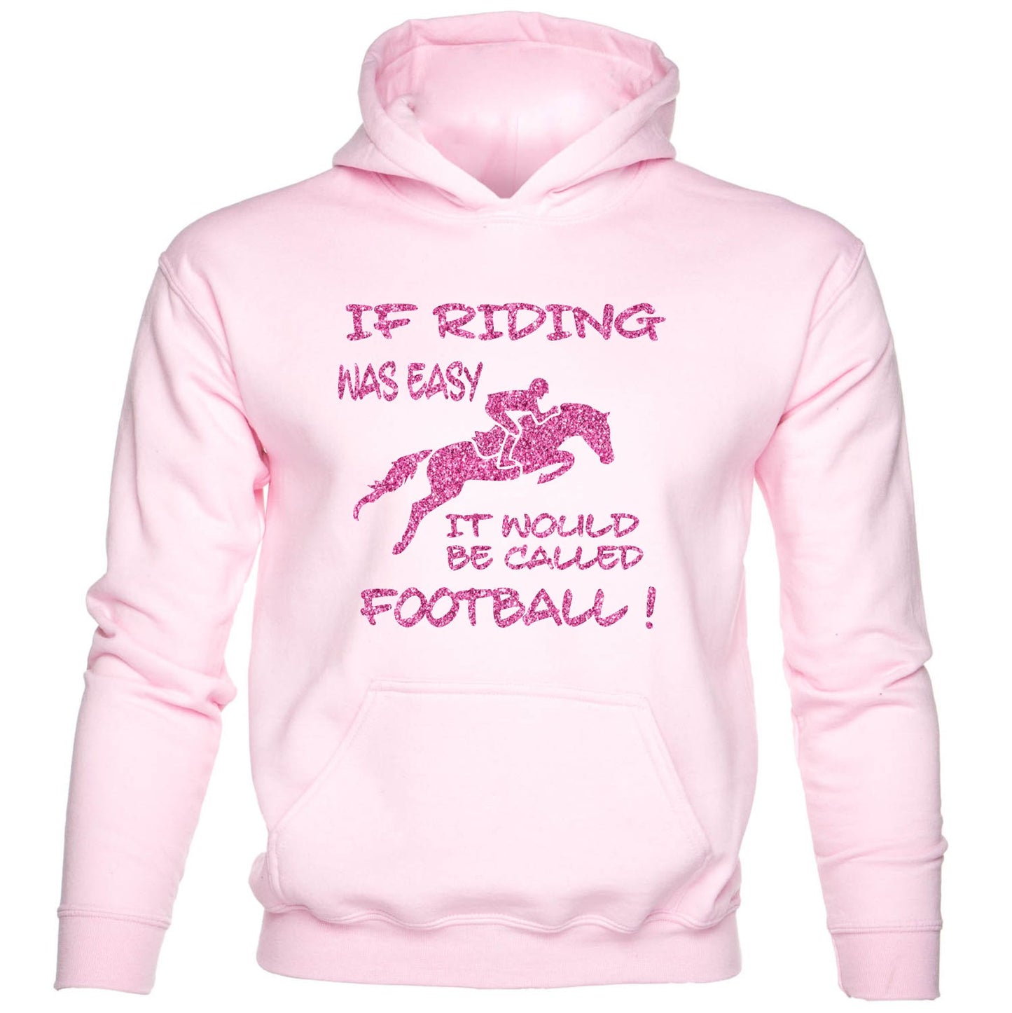 If Horse Riding Was Easy Be Football kids hoodie