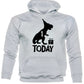 Dinosaur Happy Birthday 1 Today T-Rex Birthday Age 1 Kids Hoodie