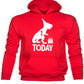 Dinosaur Happy Birthday 1 Today T-Rex Birthday Age 1 Kids Hoodie