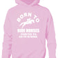 Born To Ride Horses Forced To Go To School Kids Hoodie