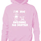 I'm An Awesome Big Brother Kids Hoodie