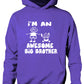 I'm An Awesome Big Brother Kids Hoodie