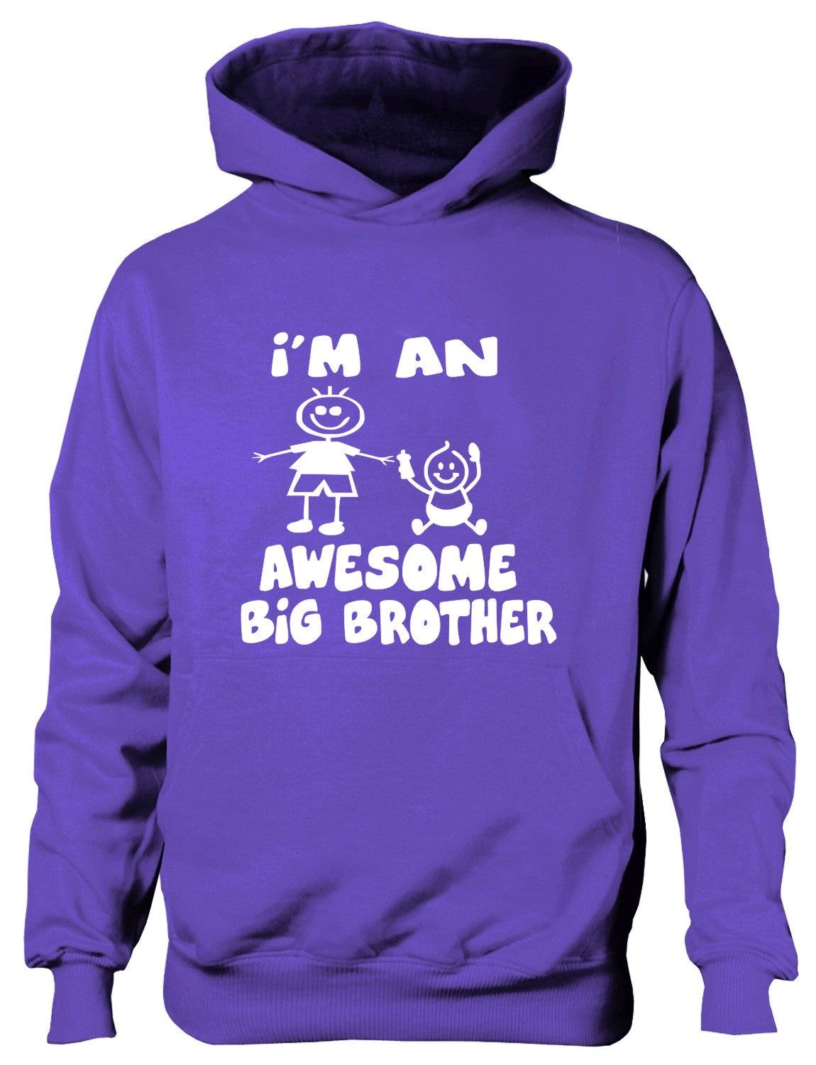 I'm An Awesome Big Brother Kids Hoodie