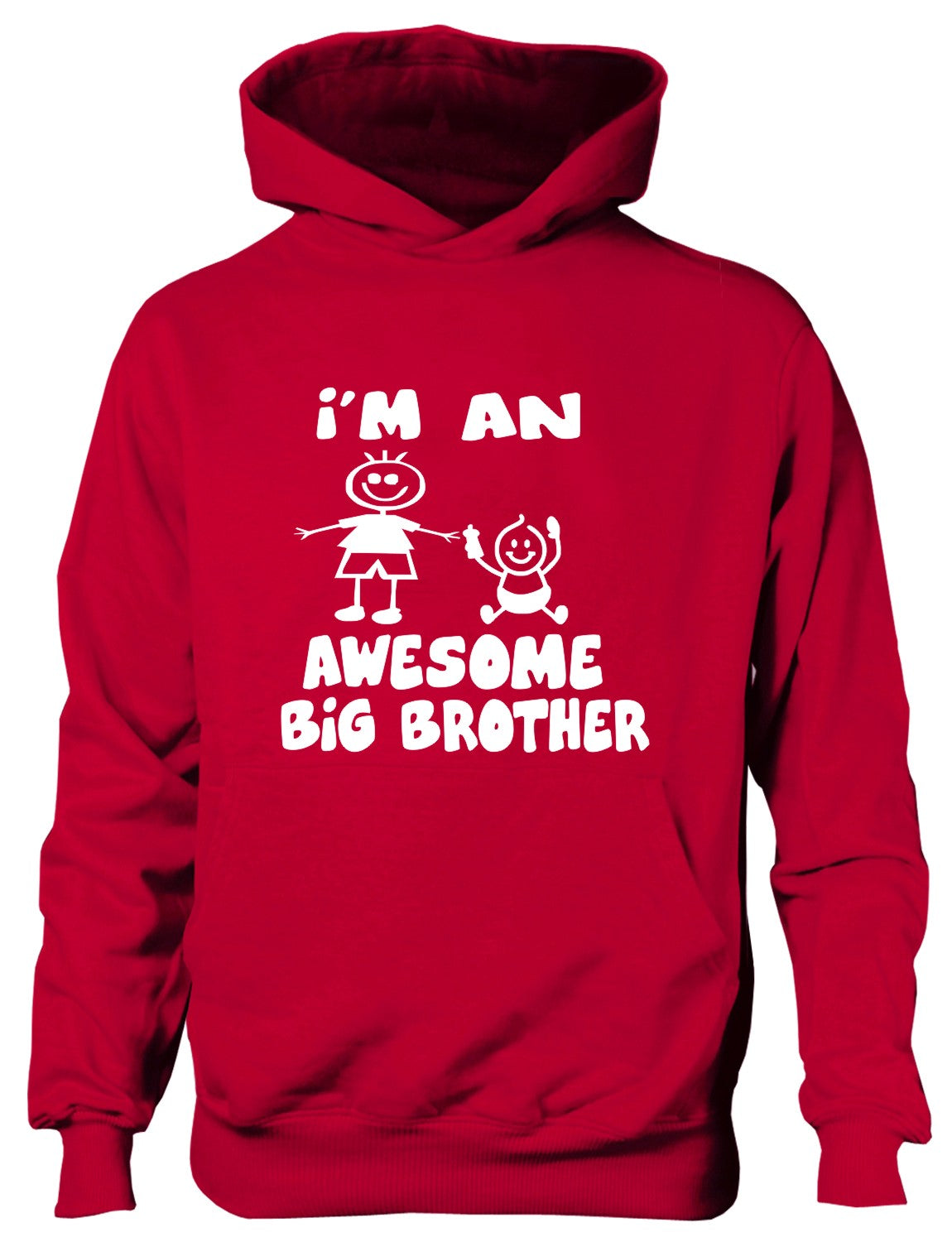 I'm An Awesome Big Brother Kids Hoodie