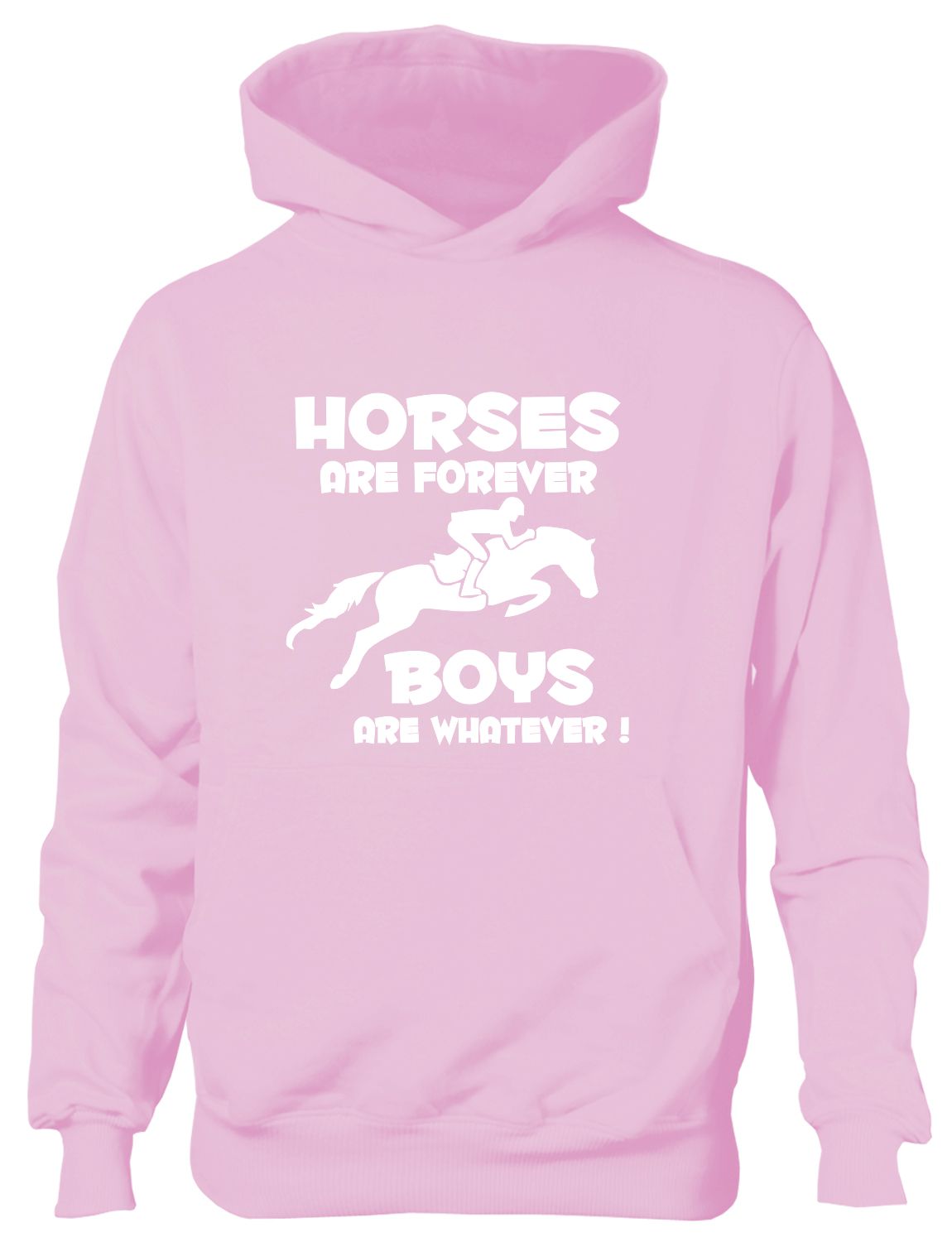 Horses Are Forever Horse Pony Riding Girls Hoodie