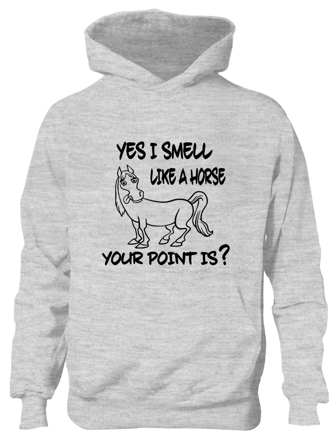 Yes I Smell Like A Horse Pony Horse Riding Kids Hoodie