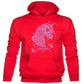 Kids Personalised Hoodie Unicorn Any Name Birthday Gift Amelia In Pink Glitter