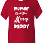 Mummy Will You Marry Daddy Kids T-Shirt