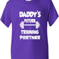Daddy's Future Training Partner Present T-Shirt