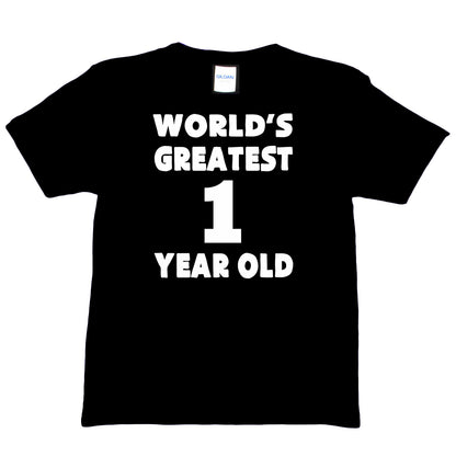 Worlds Greatest 1 Year Old 1st Birthday T-shirt