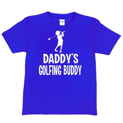 Daddy's Golfing Buddy T-Shirt Golfer