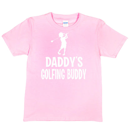 Daddy's Golfing Buddy T-Shirt Golfer
