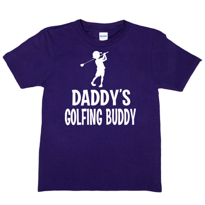 Daddy's Golfing Buddy T-Shirt Golfer