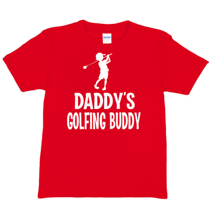 Daddy's Golfing Buddy T-Shirt Golfer