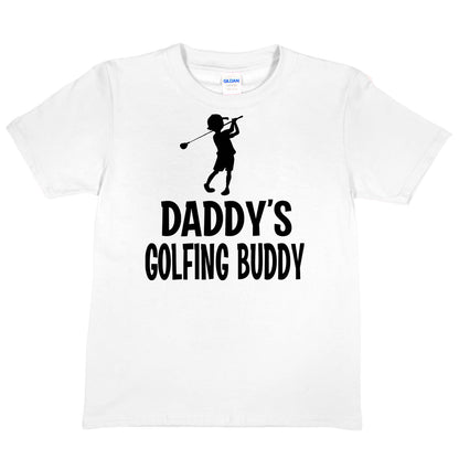 Daddy's Golfing Buddy T-Shirt Golfer