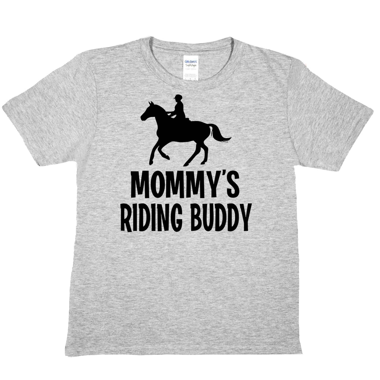 Mommy's Horse Riding Buddy T-Shirt
