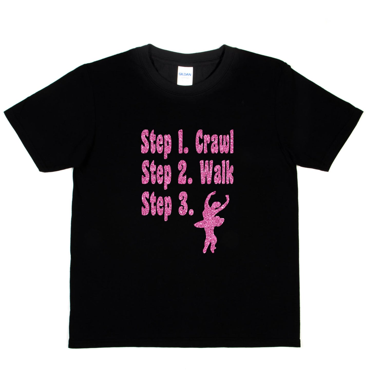 Steps To A Ballerina Dancer Disco Ballet Birthday T-Shirt