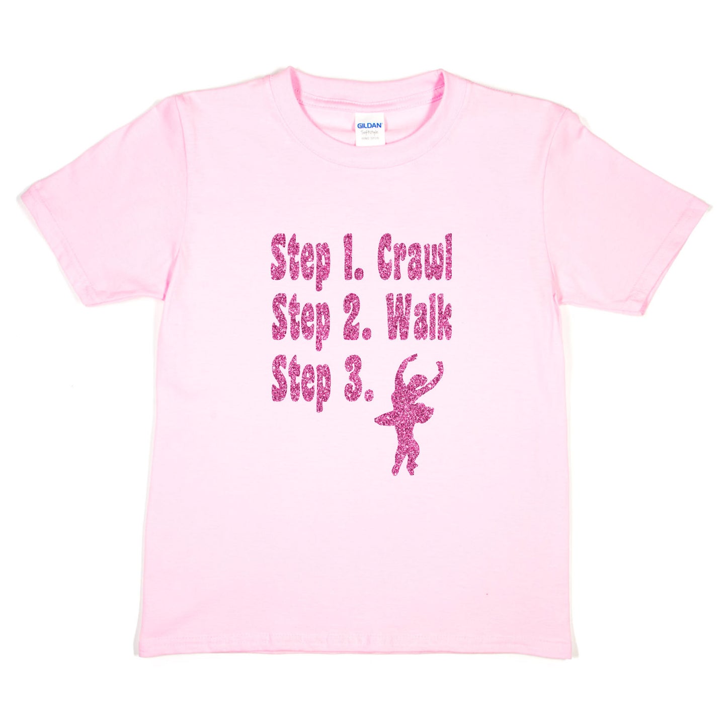 Steps To A Ballerina Dancer Disco Ballet Birthday T-Shirt