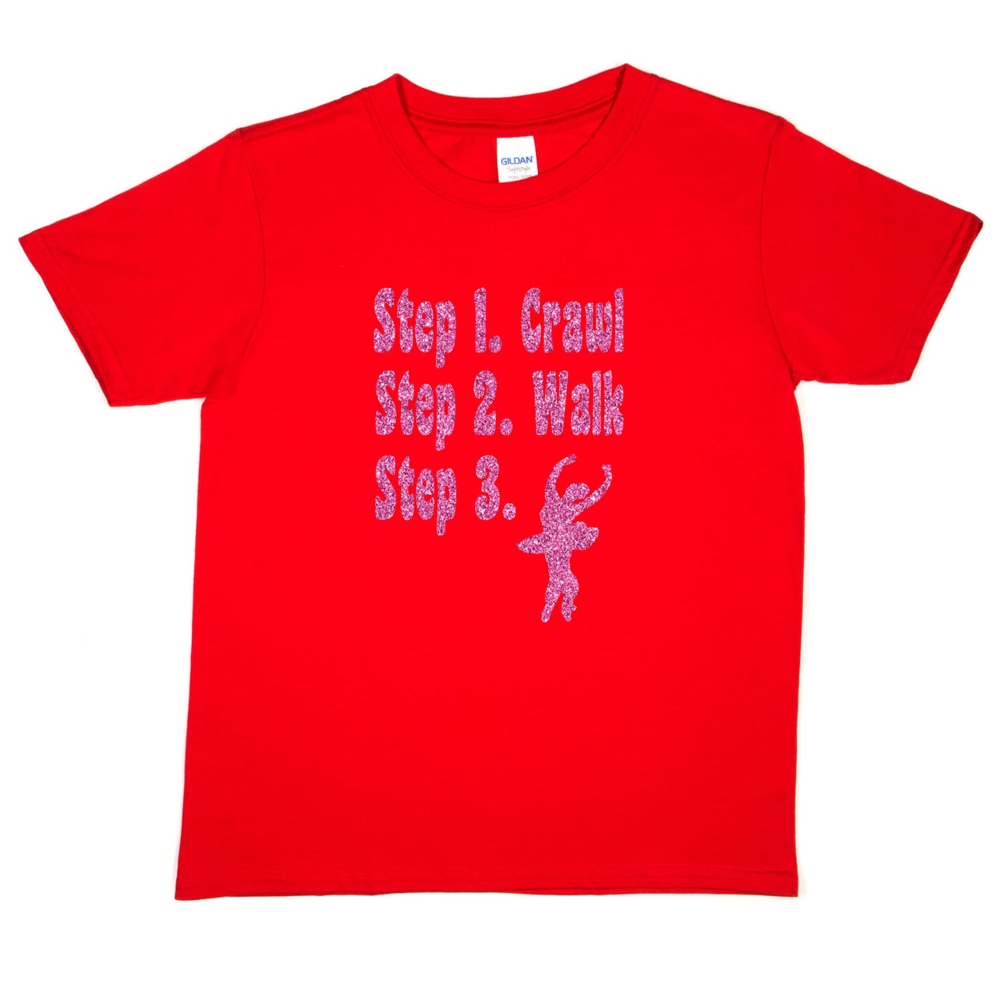 Steps To A Ballerina Dancer Disco Ballet Birthday T-Shirt
