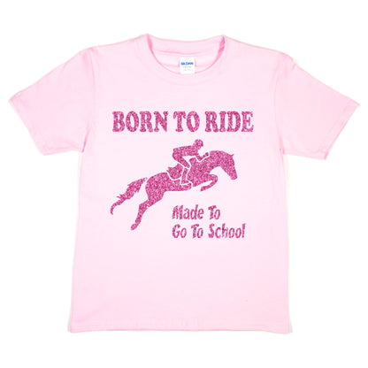 Born To Ride Horses Forced To Go To School Pony Birthday