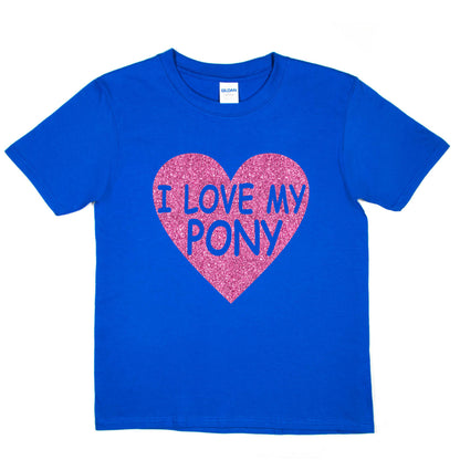 I love My Pony Horse Riding Ponies Girls Birthday T-Shirt