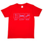 Eat Sleep Ride Horse Riding Pony Riding  Girls T-Shirt