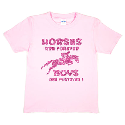 Horses Are Forever Pony Girls Birthday T-Shirt
