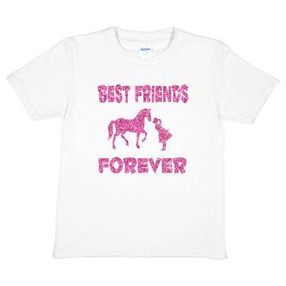 Best Friends Forever Horse Riding Birthday T-Shirt