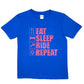 Eat Sleep Ride Repeat Horse Riding Pony T-Shirt