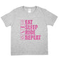 Eat Sleep Ride Repeat Horse Riding Pony T-Shirt