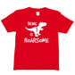 Kids T-shirt Dinosaur Roarsome Age 1 Happy 1st Birthday T-Shirt