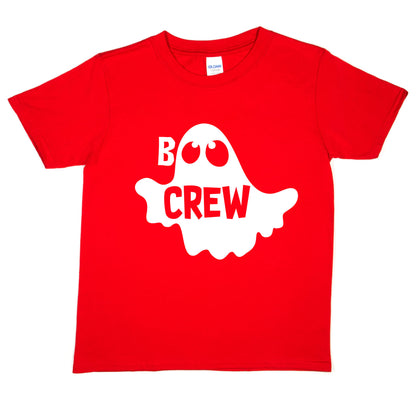 Halloween Costume Tee Boo Crew Ghost Scary Spooky T-Shirt