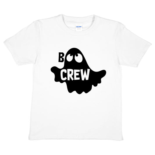 Halloween Costume Tee Boo Crew Ghost Scary Spooky T-Shirt