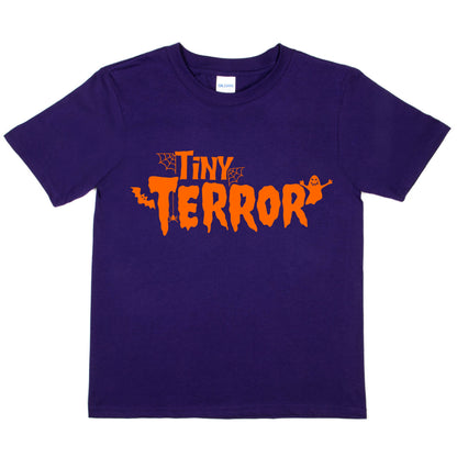Halloween Tee Tiny Terror Horror Spooky Ghost Costume T-Shirt