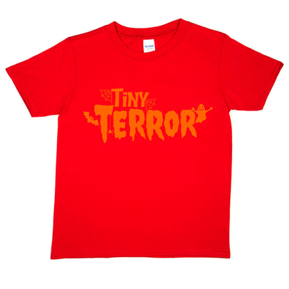 Halloween Tee Tiny Terror Horror Spooky Ghost Costume T-Shirt