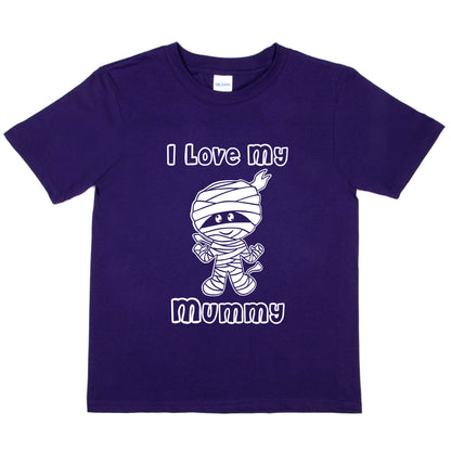 Halloween Tee I Love My Mummy Dracula Spooky T-Shirt
