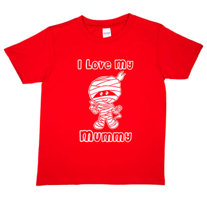 Halloween Tee I Love My Mummy Dracula Spooky T-Shirt