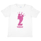 Birthday Kids 2 Today Age 2 In Pink Glitter Happy Kids T-Shirt