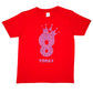 Birthday Kids 8 Today Age 8 In Pink Glitter Happy Kids T-Shirt