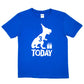 Birthday Kids 3 Today Age 3 Dinosaur Happy T-Shirt