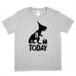 Birthday Kids 8 Today Age 8 Dinosaur Happy T-Shirt