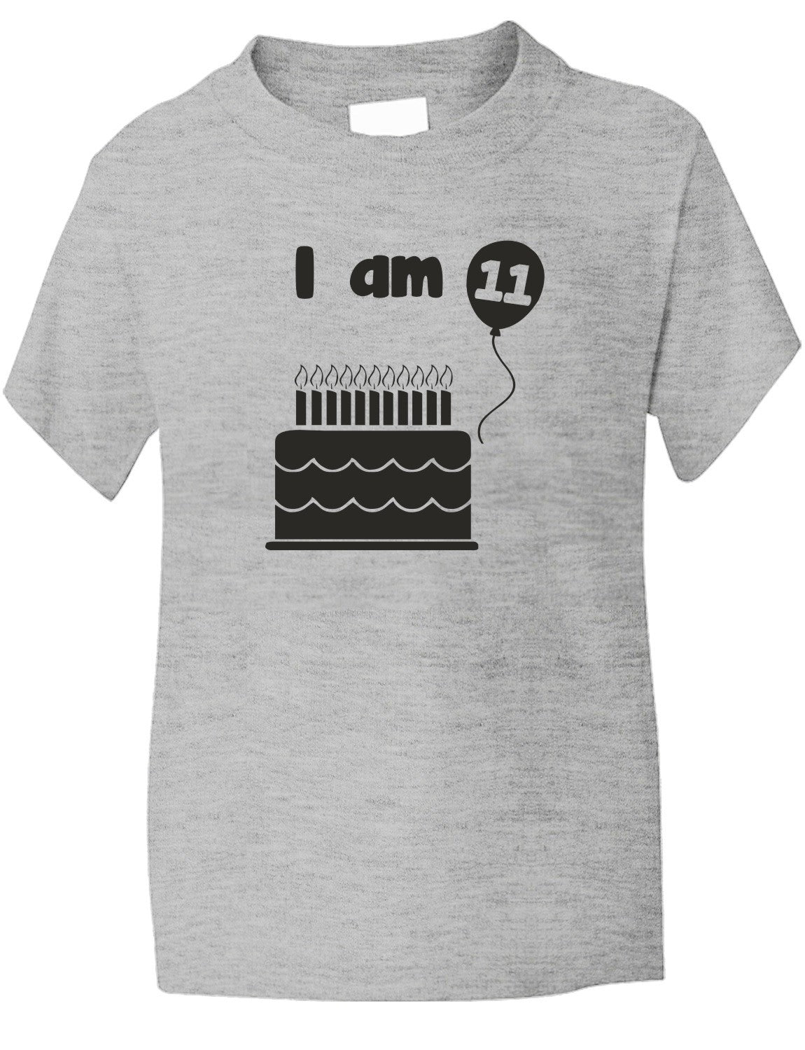 Birthday Kids Ages I Am 11 Eleven T-Shirt
