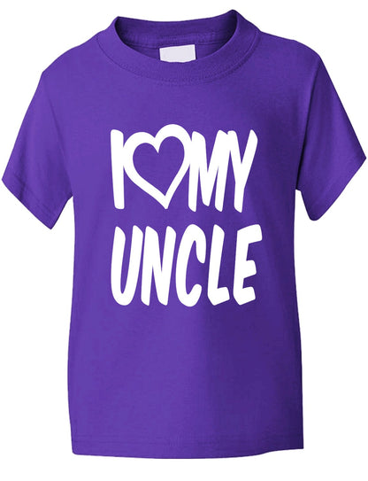 I Love My Uncle T-Shirt