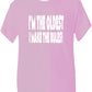 I'm The Oldest I Make The Rules Kids T-Shirt