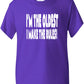 I'm The Oldest I Make The Rules Kids T-Shirt